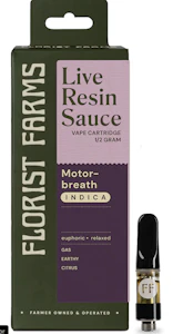 FLORIST FARMS - MotorBreath Live Resin Cart | .5g
