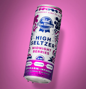 Pabst - Pabst High Seltzer 15mg Midnight Berries