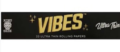 Accessory - Vibes Ultra Thin King Size Rolling Papers