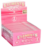 Elements Pink King Size Slim Ultra Thin Rice Papers elements pink king size slim rolling paper Elements Pink King Size Slim Ultra Thin