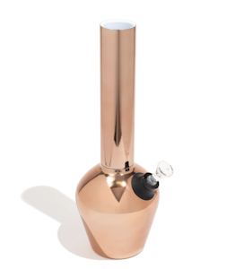 Chill Steel - Chill Steel Pipes 13" Double-Wall Insulated Bong Copper Mirror