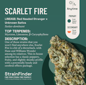 SCARLETT FIRE - THE BOTANIST - 28g