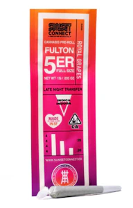 Sunset Connect - Sunset Connect - Royal Grapes - 1g Pre-Roll