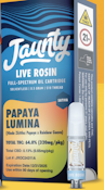 Papaya Lumina Live Rosin .5g Cart