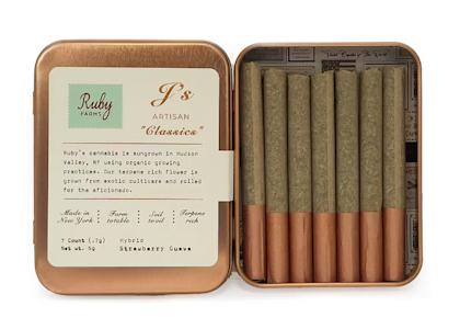 RUBY FARMS - JACK HERER 7PK PREROLLS - RUBY FARMS CLASSICS - 5g