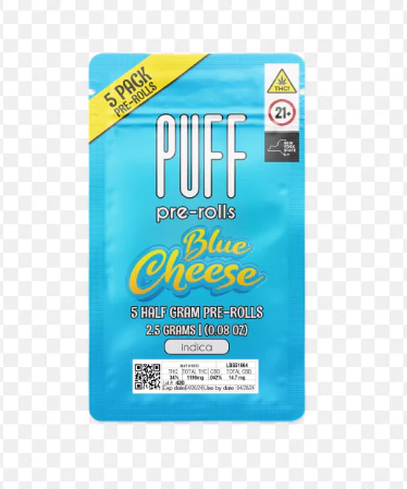 PUFF - Puff | Preroll | Blue Cheese | 5-pack | 0.5g Main Image