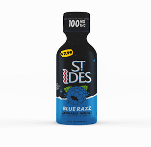 ST.IDES - St Ides Shot 100mg Blue Raz