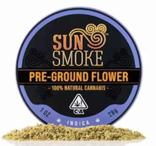 SUNSMOKE - SunSmoke - Indica - Pre-Ground - Flower - 28g
