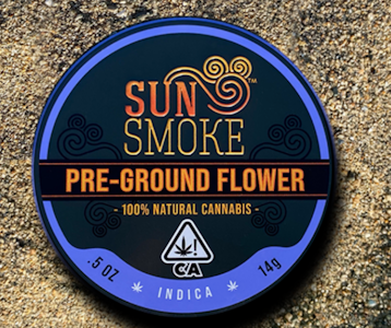 SUNSMOKE - SunSmoke - Indica - Pre-Ground - Flower - 14g