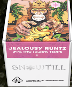 SnowTill | Jealousy Runtz premium indoor flower 3.5g | 25.1% THC