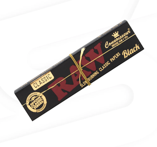 RAW - RAW Black Connoisseur KingSize Slim + Tips
