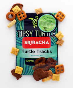 TIPSY TURTLE - Hybrid- Turtle Tracks Snack Mix Sriracha 100mg