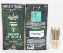 Presidential x Trendi - Mini Prerolls - Cap Junky H - Live Resin Infused Preroll 3pk - 1.5G