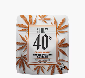 STIIIZY - STIIIZY 7G Orange Sunset  Infused 40's Flower