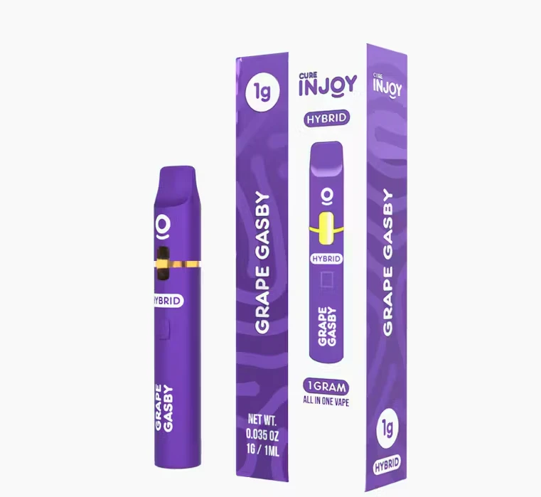 Cure Injoy - Cure Injoy - Grape Gasby - 1g All-In-One Vape Main Image