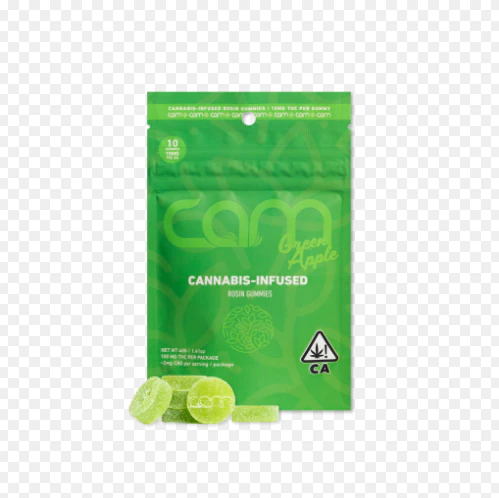 CAM - CAM - Green Apple - Rosin Gummies 100MG THC - 10pk Main Image