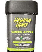 Hashtag Honey | Green Apple | 100MG | Gummies 