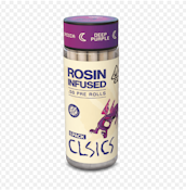 CLSICS Rosin Prerolls/Deep Purple/2.5g/5pk/(I)