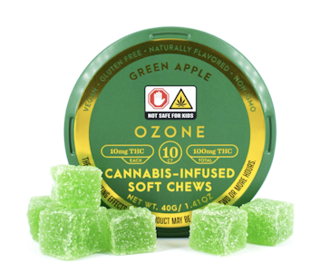 OZONE - Ozone | Green Apple Gummies | 10pk/100mg