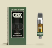 Kush Mountains (H) | 0.5g Live Resin Sauce Cart | Cannabiotix