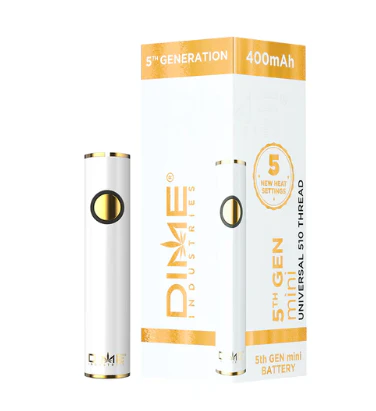 DIME - Dime - Battery - Mini - White Main Image