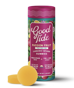 GOOD TIDE - Passion Fruit - 1:1:1 THC/CBD/CBN - 10pk - 100mg