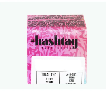 hashtag - #Hashtag | Blue Dream | Hash 2.0 | Sieved Hash | Full Melt | 1g