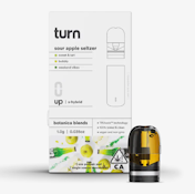 Turn - Up - Sour Apple Seltzer S/I - Vape Pod - 1.0g