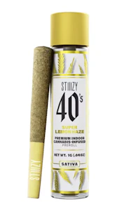 STIIIZY - Stiiizy | Super Lemon Haze infused preroll 1g | 36.17% THC
