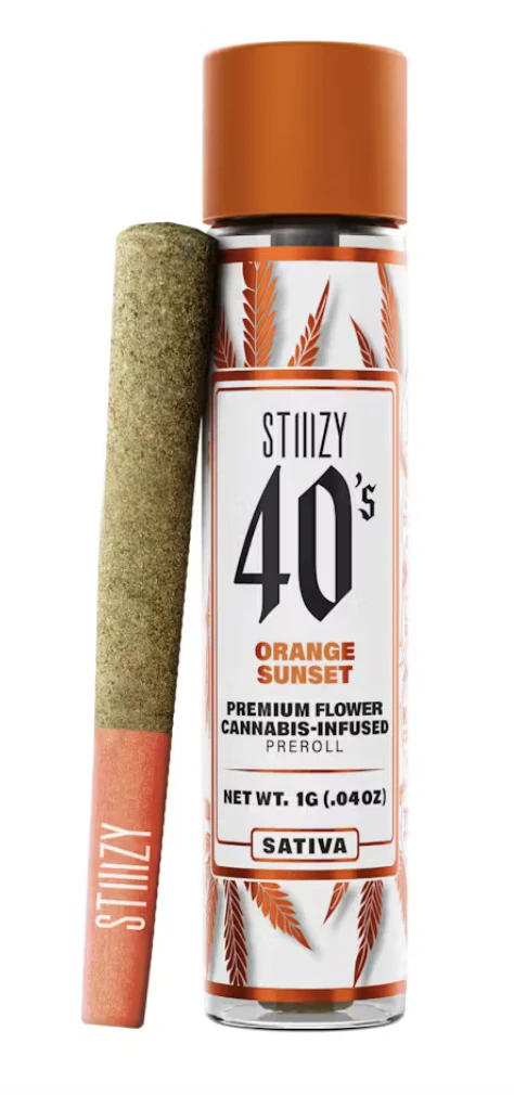 STIIIZY - Stiiizy | Orange Sunset infused preroll 1g | 36.91% THC Main Image