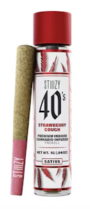 STIIIZY - Stiiizy | Strawberry Cough infused preroll 1g | 36.95% THC
