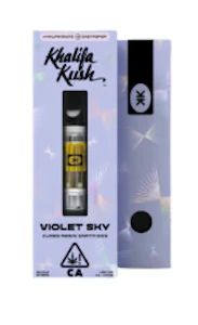 KHALIFA KUSH - Khalifa Kush - Violet Sky - Cured Resin Vape Cart - 1g