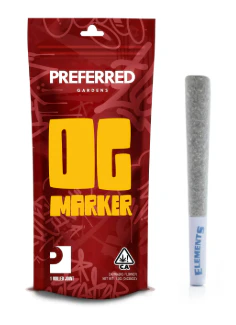 Preferred Gardens - Preferred Gardens - OG Marker - Preroll - 1g Main Image