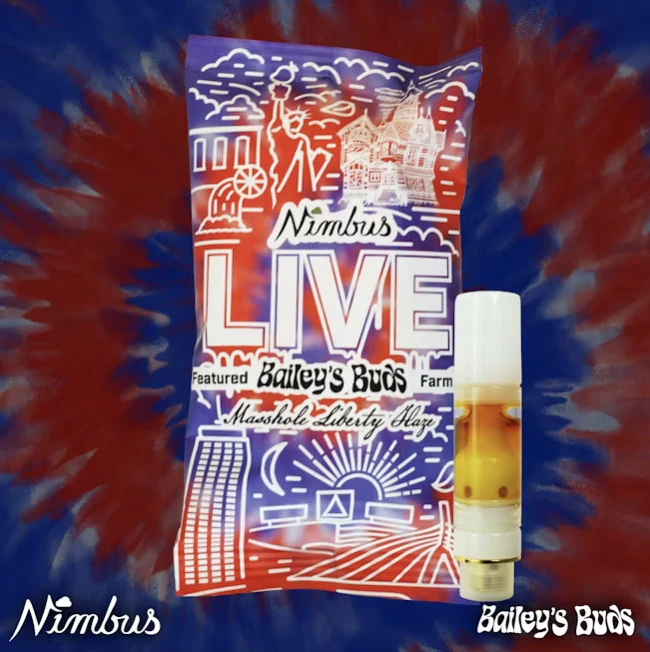 Baileys Buds - Vape Masshole Liberty Haze | 0.5g Live Resin Cartridge | TAXES INCLUDED Main Image