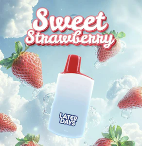 LATER DAYS - Later Days | Sweet Strawberry Disposable Vape | 1g