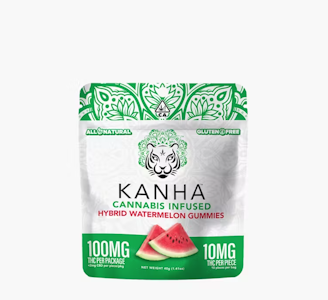 KANHA - KANHA 100mg Hybrid Watermelon Gummies