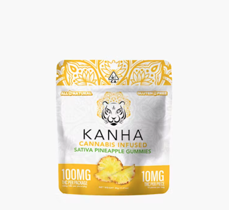 KANHA - KANHA 100mg Sativa Pineapple Gummies