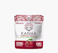 KANHA 100mg Sativa Cherry Gummies