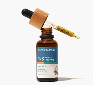 PAPA & BARKLEY - Papa & Barkley 1:3 THC Releaf Tincture 30ml