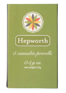 HEPWORTH - Hepworth | Preroll | Baked Apple Runtz | 5-pack | 0.5g