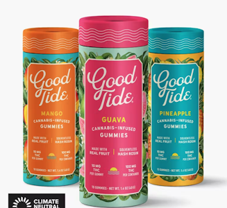 WYLD - Good Tide 100mg Pineapple Uplifting Rosin Gummies