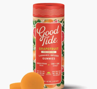 Good Tide 300mg 1:1:1 CBC Grapefruit Blissful Rosin Gummies