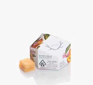 WYLD - WYLD 150mg 2:1 Peach Hybrid Enhanced Gummies