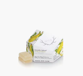 WYLD - WYLD 200mg 1:1 Pear CBG Enhanced Gummies