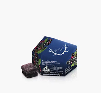 WYLD - WYLD 150mg 2:1 Elderberry CBN Enhanced Gummies
