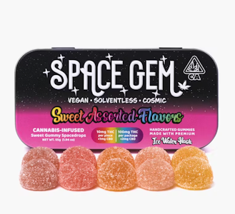Space Gem - SPACE GEM 100mg Sweet Spacedrop Gummies 10pk