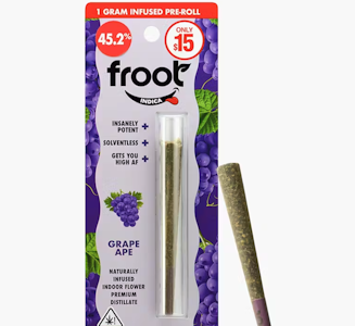 FROOT - Froot 1G Grape Ape Infused Preroll