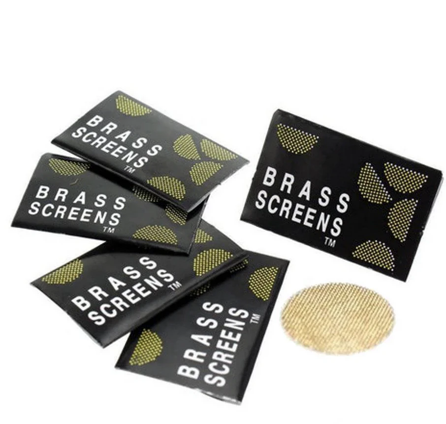 Diamond Leaf - Brass Screen Filters Main Image