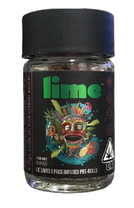 Lime - Lime - Lil Limes - Maui Wowie - Infused Preroll Pack - 5pck - 3.0g Main Image
