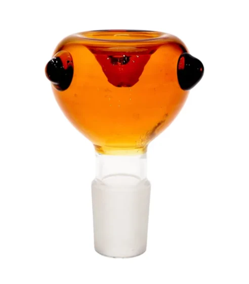 Clix2Buy - Glass - 18mm Amber Color Bowls Main Image